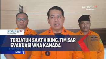 Terjatuh Saat Hiking, Tim SAR Evakuasi Wna Kanada