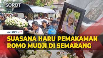 Suasana Haru Dan Khidmat Iringi Pemakaman Romo Mudji Di Semarang