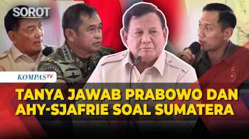 [FULL] Tanya Jawab Presiden Prabowo & Menko AHY–Menhan Sjafrie, Rapat Pascabencana Di Aceh Tamiang
