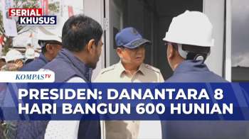 Presiden Prabowo Sebut Danantara Bangun 600 Hunian Dalam Waktu 8 Hari | JMP