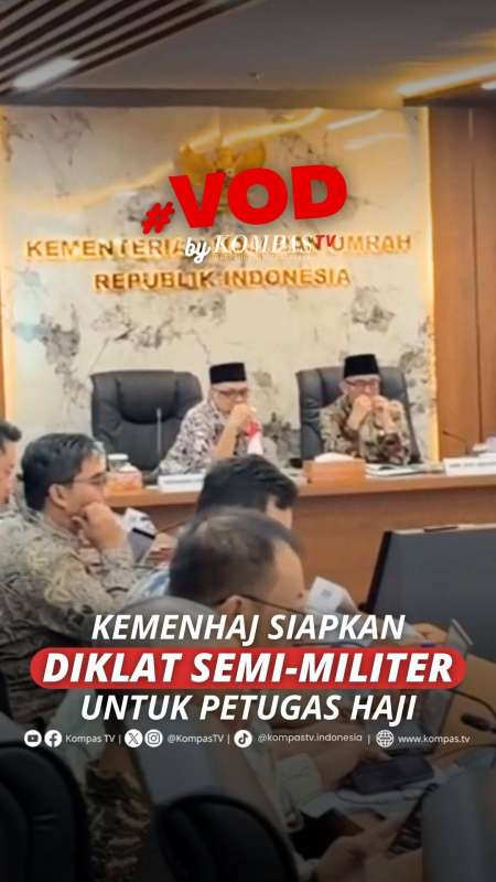 KEMENHAJ SIAPKAN DIKLAT SEMI-MILITER UNTUK PETUGAS HAJI 2026