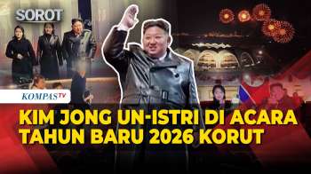 Jarang Terlihat! Kim Jong Un Dan Istri Hadiri Perayaan Tahun Baru 2026 Di Korea Utara