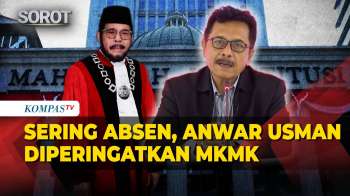 Anwar Usman Dapat Surat Peringatan MKMK Buntut Sering Absen Sidang-Rapat MK
