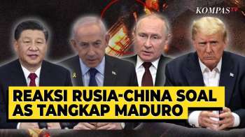 Reaksi Rusia, China, Hingga Israel Soal AS Tangkap Presiden Venezuela Nicolas Maduro