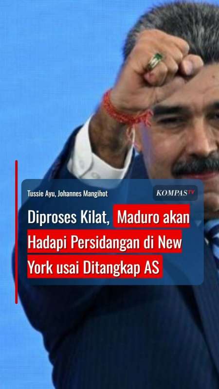 Diproses Kilat, Maduro Akan Hadapi Persidangan Di New York Usai Ditangkap AS