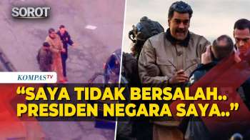 Momen Nicolas Maduro Hadiri Sidang Perdana Di AS: Saya Tidak Bersalah!