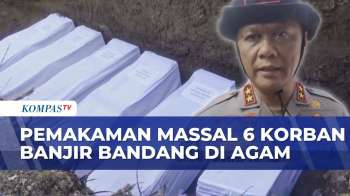 Jenazah Korban Banjir Bandang Agam Dimakamkan Massal, Polisi Ambil Sampel DNA