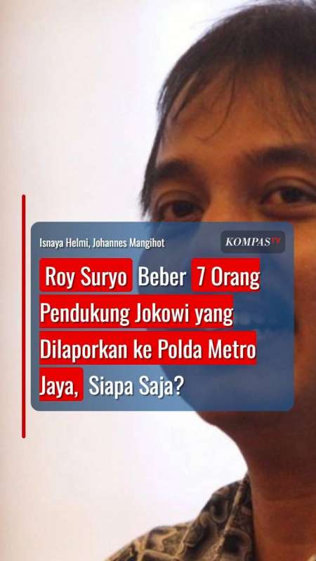 Roy Suryo Beber 7 Orang Pendukung Jokowi Yang Dilaporkan Ke Polda Metro Jaya