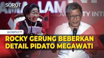Rocky Gerung Beberkan Isi Pidato Megawati Di Rakernas PDIP