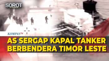 Tegang! Pasukan Militer AS Sergap Kapal Tanker Minyak Berbendera Timor Leste Di Laut Karibia