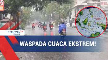 Curah Hujan Tinggi Disertai Angin, Waspada Cuaca Ekstrem