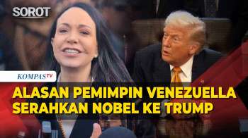 Alasan Pemimpin Oposisi Venezuela Serahkan Medali Nobel Perdamaian Kepada Donald Trump