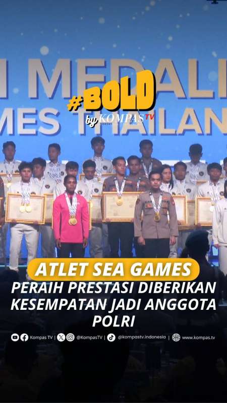 ATLET SEA GAMES PERAIH PRESTASI DIBERIKAN KESEMPATAN JADI ANGGOTA POLRI