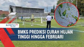 BMKG Perkirakan Puncak Musim Hujan Hingga Februari
