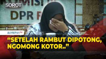 Depan DPR, Pecah Tangis Guru Di Muaro Jambi Jadi Tersangka Usai Cukur Rambut Siswa