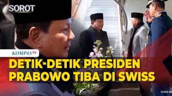 Detik-Detik Presiden Prabowo Tiba Di Swiss, Bakal Bicara ‘Prabowonomics’ Di WEF 2026 Davos