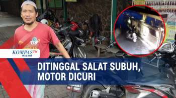 Ditinggal Salat Subuh Di Masjid, Motor Milik Jamaah Dicuri