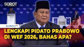 [FULL TERJEMAHAN] Pidato Presiden Prabowo Di WEF Davos 2026 Disambut Riuh Tepuk Tangan, Bahas Apa?
