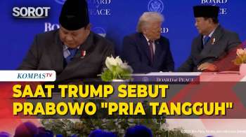 Trump Puji Prabowo Saat Penandatanganan Board Of Peace: Dia Pria Tangguh