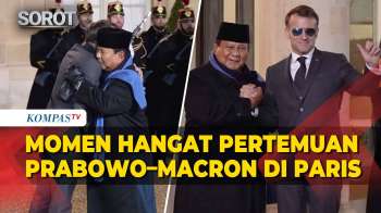 Momen Hangat Pertemuan Prabowo–Macron Di Istana Élysée, Paris