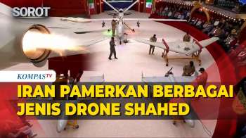 Iran Pamerkan Drone Shahed Di Tengah Meningkatnya Ketegangan Dengan AS