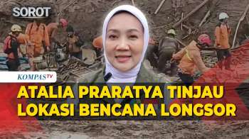Atalia Praratya DPR Tinjau Longsor Di Ciganjur Bandung Barat, Soroti Psikis Korban Terdampak