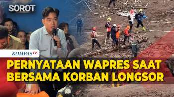 Instruksi hingga Maaf dari Wapres Gibran saat Bersama Korban Longsor di Bandung Barat