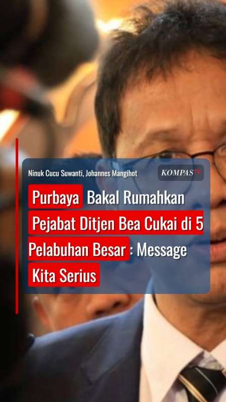Purbaya Bakal Rumahkan Pejabat Ditjen Bea Cukai Di 5 Pelabuhan Besar: Message Kita Serius
