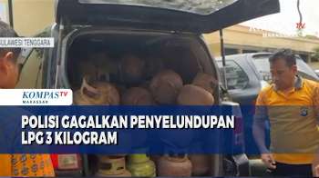 Polisi Gagalkan Penyelundupan LPG 3 Kilogram