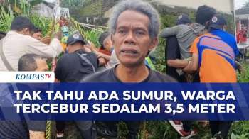 Warga Tercebur Sumur Sedalam 3,5 Meter, BPBD: Korban Tak Tahu Ada Sumur Tertutup Asbes