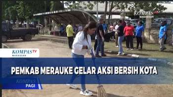 Pemkab Merauke Gelar Aksi Bersih Kota