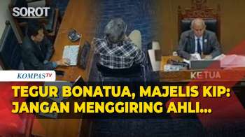 Panas! Majelis KIP Tegur Bonatua Saat Tanya Ahli Alamsyah Saragih Di Sidang KIP Ijazah Gibran