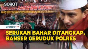 Tuntut Bahar Bin Smith Ditangkap, Banser Demo Depan Polres Metro Tangerang Kota
