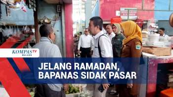 Jelang Bulan Ramadan, Badan Pangan Nasional Sidak Pasar Tradisional