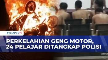 Tawuran Geng Motor Pelajar di Cirebon Ricuh: Sepeda Motor Dibakar, Polisi Amankan 24 Siswa