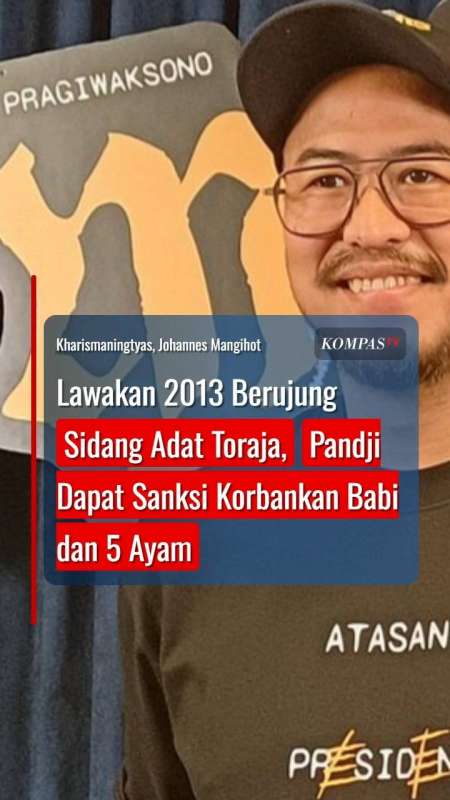 Lawakan 2013 Berujung Sidang Adat Toraja, Pandji Dapat Sanksi Korbankan Babi dan 5 Ayam