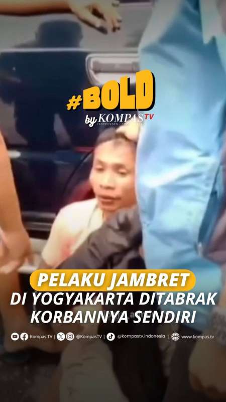 PELAKU JAMBRET DI YOGYAKARTA DITABRAK KORBANNYA SENDIRI