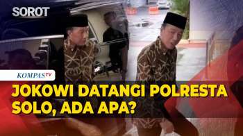 Jokowi Sambangi Polresta Solo Ditemani Kuasa Hukum, Ada Apa?