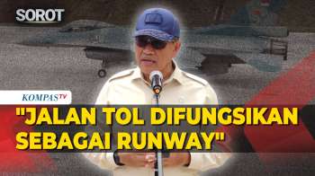 Uji Jet F-16, Kemhan Siapkan Tol Jadi Landasan Darurat Pesawat Tempur