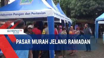 Jelang Ramadan, Ibu-Ibu Di Malang Antusias Datangi Pasar Murah