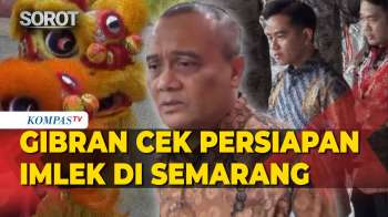 Wapres Gibran Tinjau Persiapan Imlek di Klenteng Sam Poo Kong, Semarang