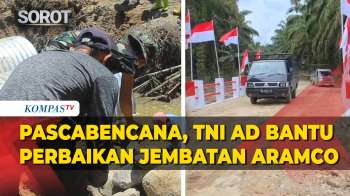 TNI AD Tuntaskan Perbaikan Jembatan Aramco, Akses Warga Tapanuli Selatan Kembali Normal Pascabencana