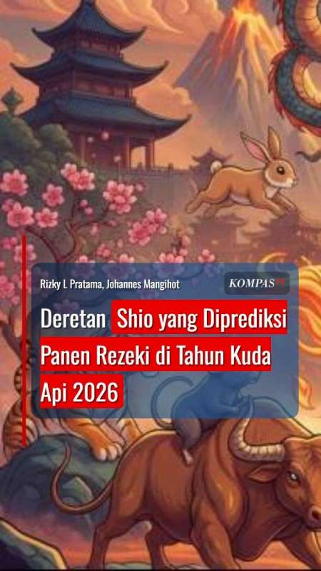 Deretan Shio yang Diprediksi Panen Rezeki di Tahun Kuda Api 2026, Apa Saja?