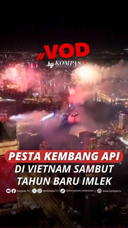 PESTA KEMBANG API DI VIETNAM SAMBUT TAHUN BARU IMLEK