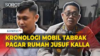 [FULL] Kata Penjaga Rumah Dan Polisi Soal Mobil Tabrak Pagar Rumah Jusuf Kalla