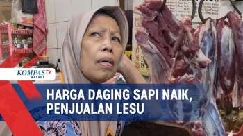 Harga Daging Sapi Naik Capai Rp135 Ribu Per Kilogram, Pedagang Keluhkan Sepinya Pembeli