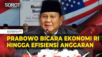 [FULL TERJEMAHAN] Di Business Summit, Prabowo Bicara Kunci Ekonomi RI Hingga Efisiensi Anggaran