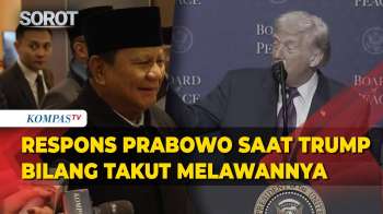 Respons Presiden Prabowo Soal Donald Trump Bilang Tak Ingin Melawannya