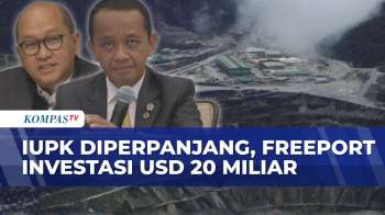Perpanjangan Hak Operasi Tambang Di Papua Tengah, Freeport Investasi USD 20 Miliar