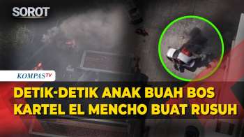 Visual Udara Pasca Bos Kartel Narkoba El Mencho Tewas, Meksiko Dikepung Kepulan Asap